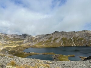 Hut from ridge