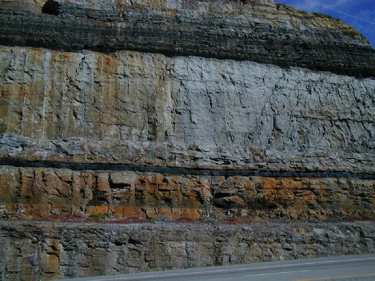 Strata on road