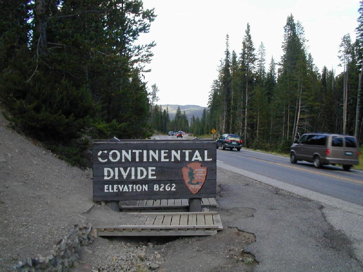 Pass out of Yellowstone