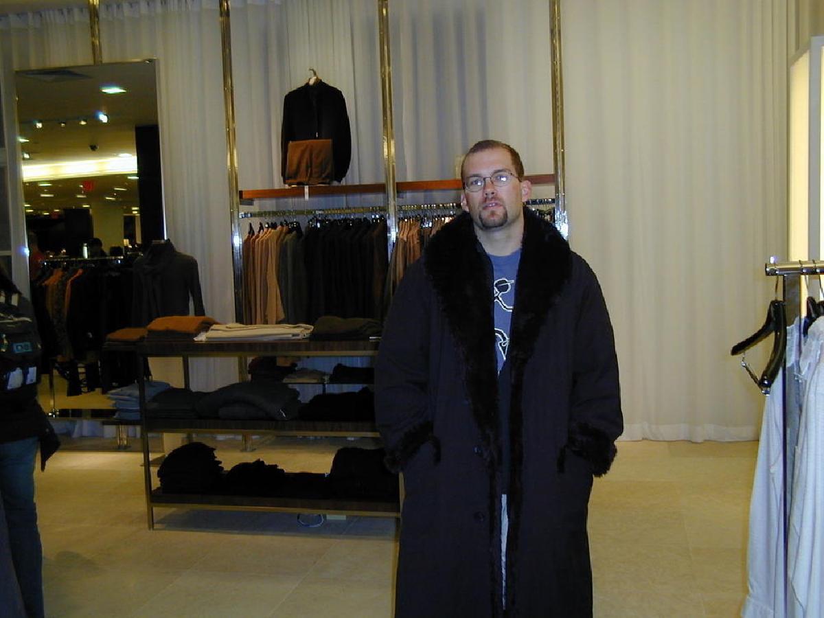 Fur coat