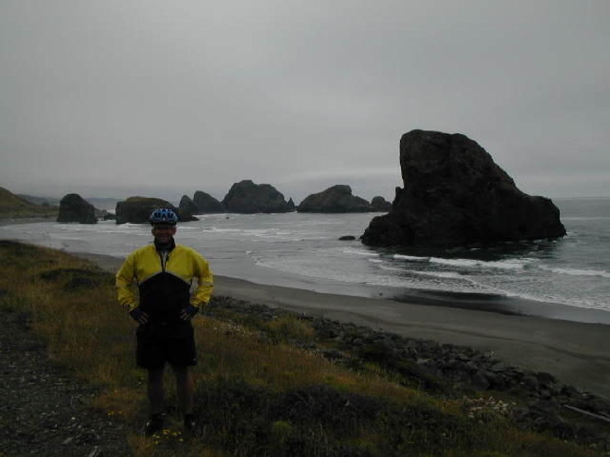 Me on beach