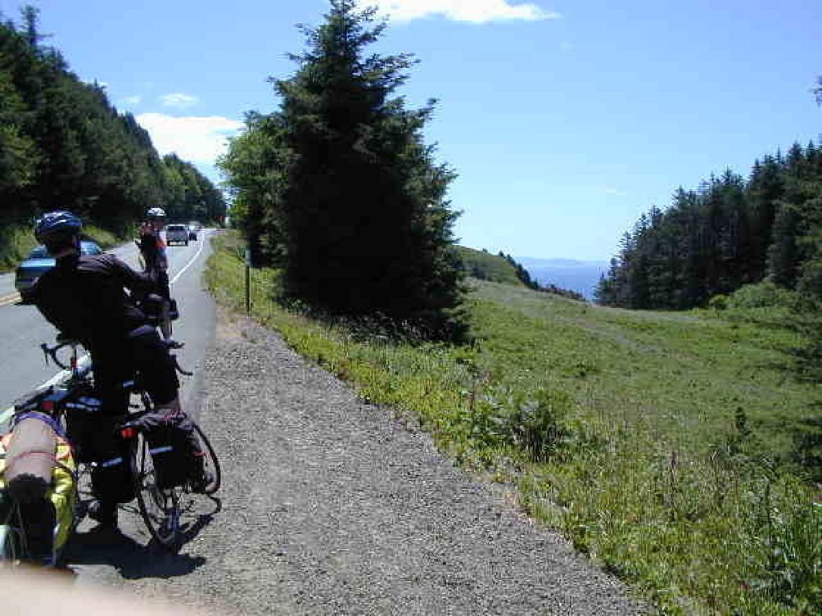 Ron and Trey on hill