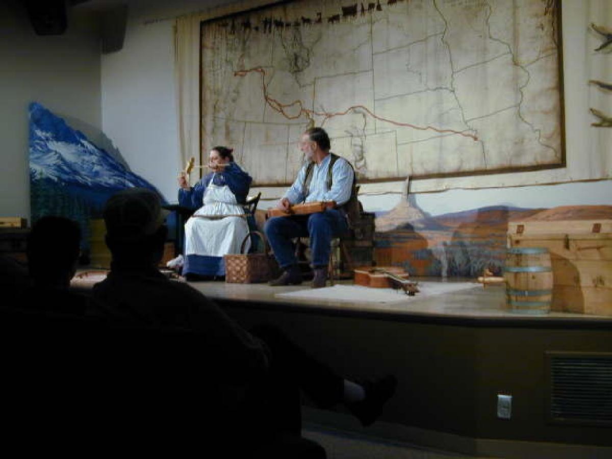 Folksy people in Baker City