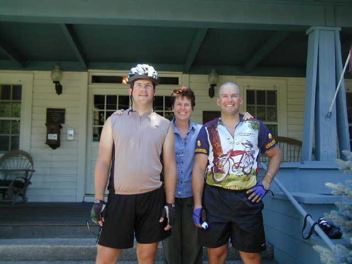 Trey, Jo and me