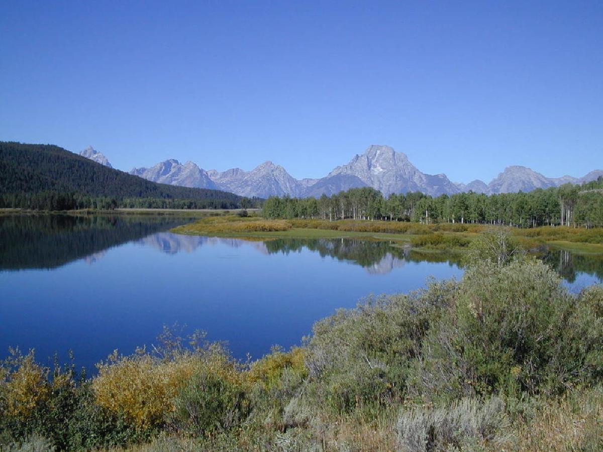Leaving Tetons