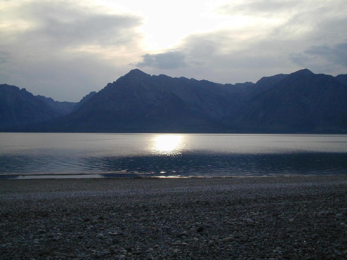 Teton sunset